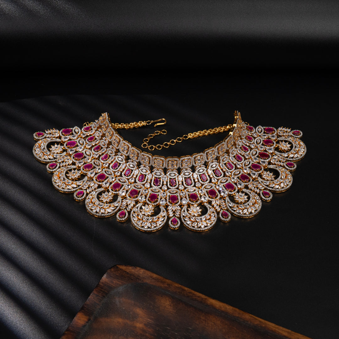 CZ Ruby Choker