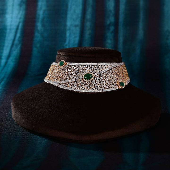 CZ Emerald Choker