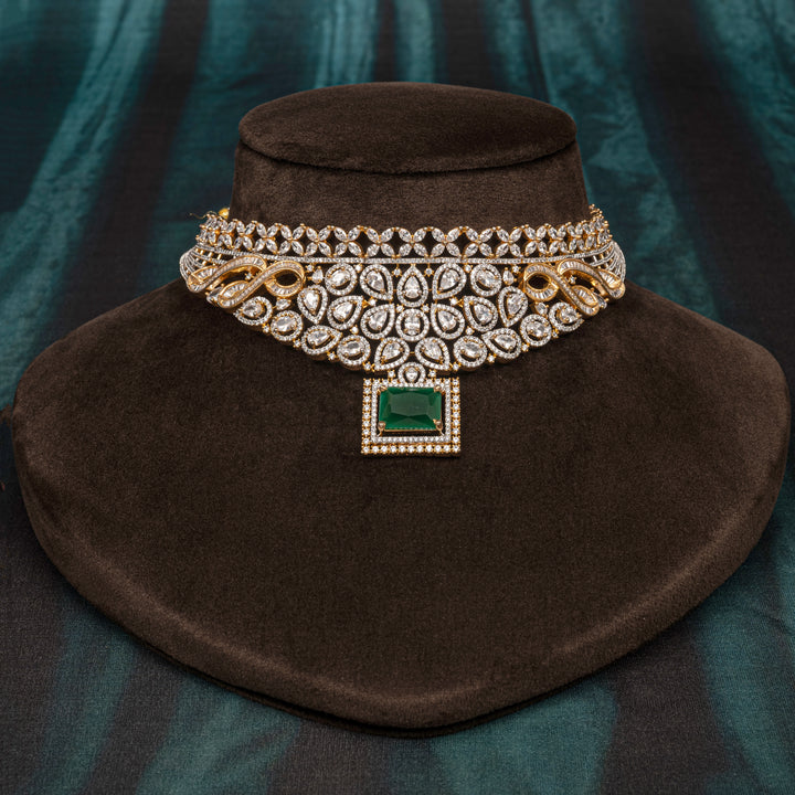 CZ Emerald Choker