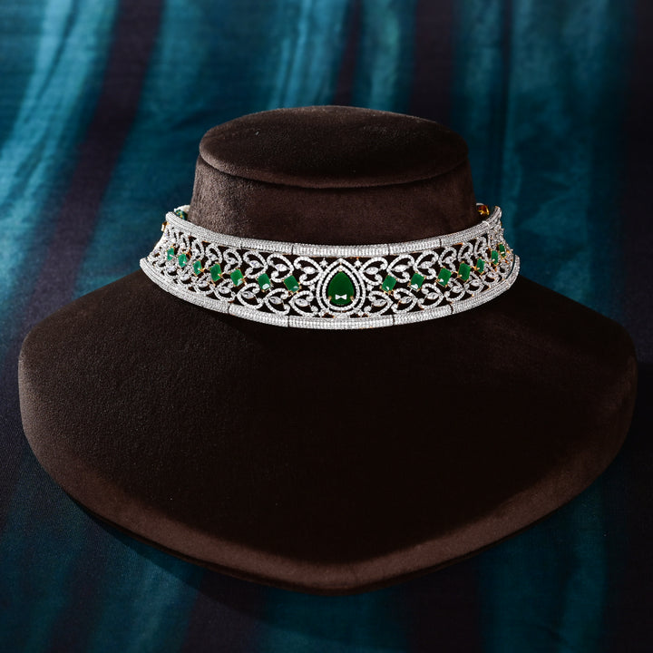CZ Emerald Choker