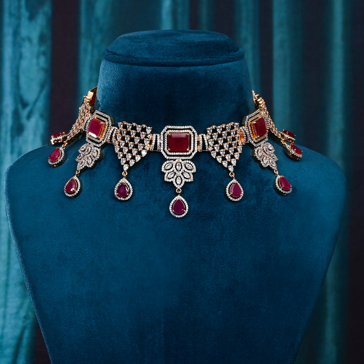 CZ Ruby Choker