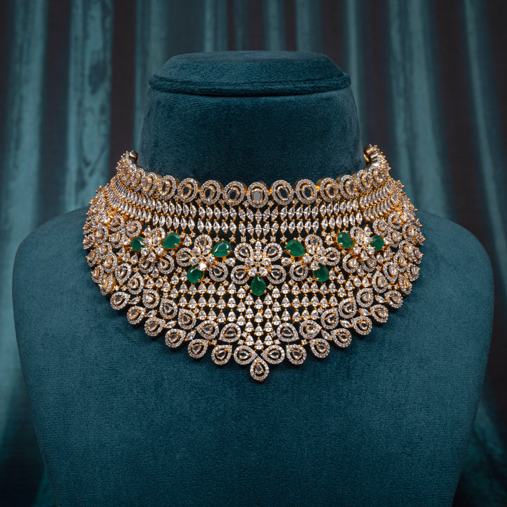 CZ Emerald Choker