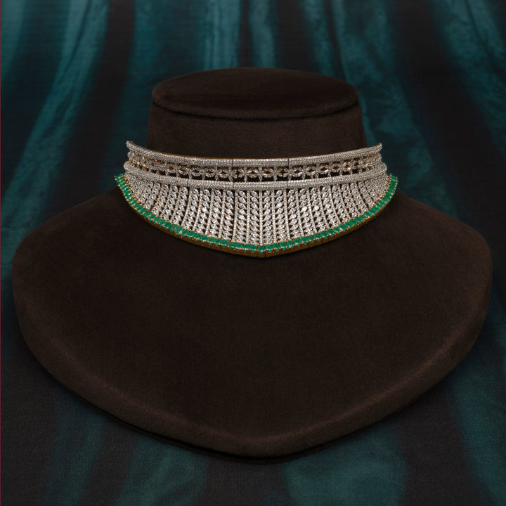 CZ Emerald Choker