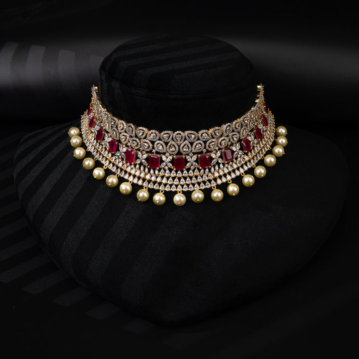 CZ Ruby Choker