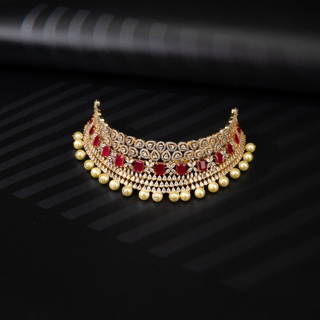 CZ Ruby Choker