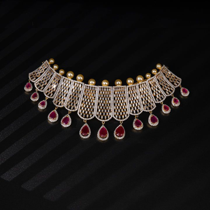 CZ Ruby Choker