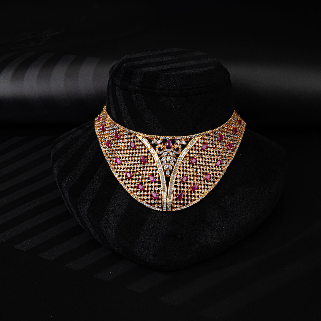 CZ Ruby Choker