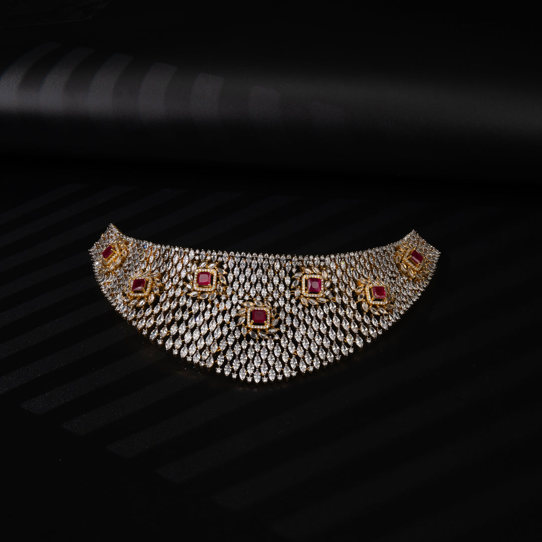 CZ Ruby Choker