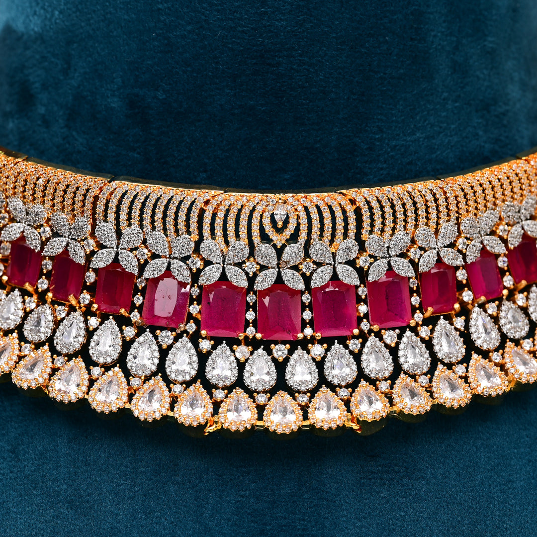 CZ Ruby Choker