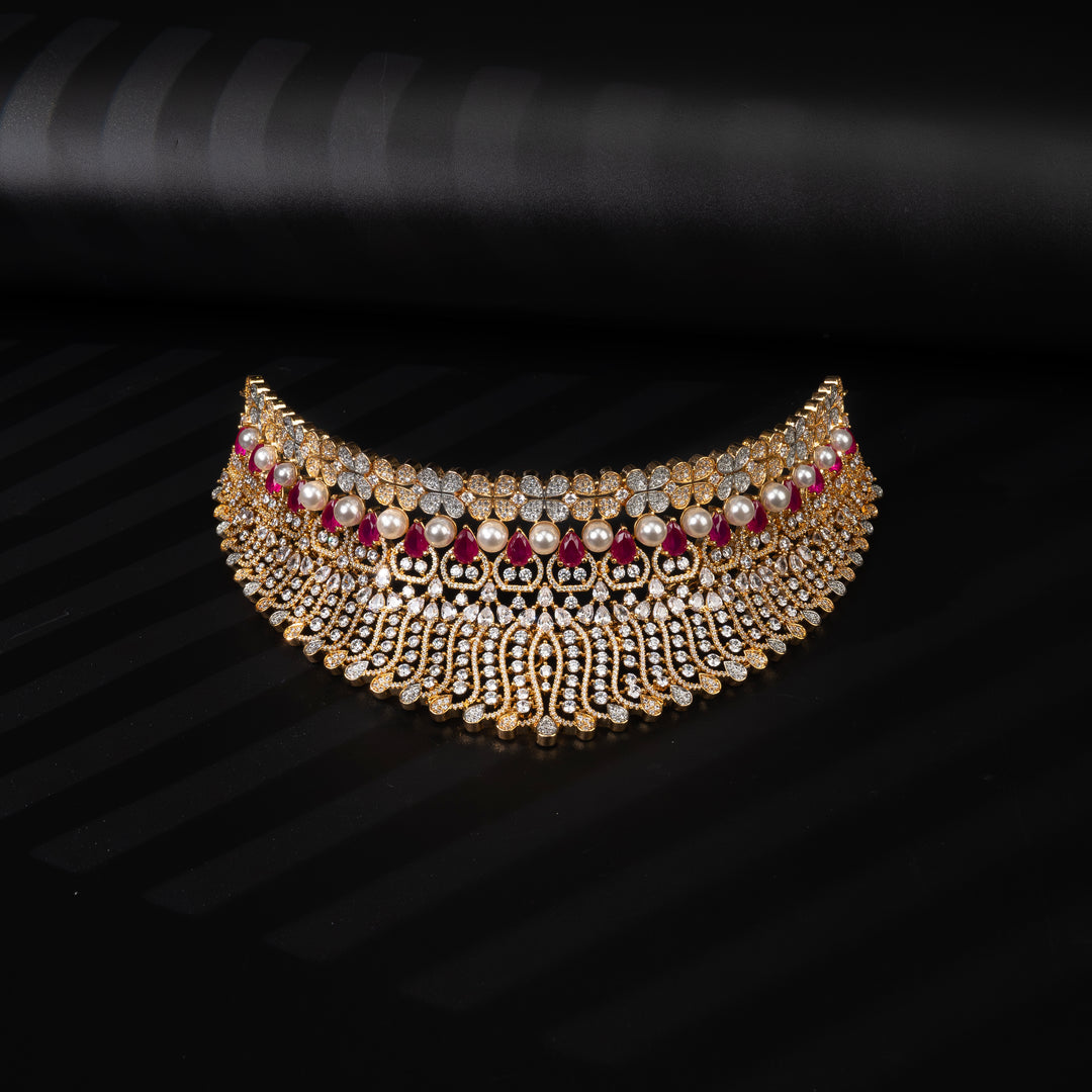 CZ Ruby Choker