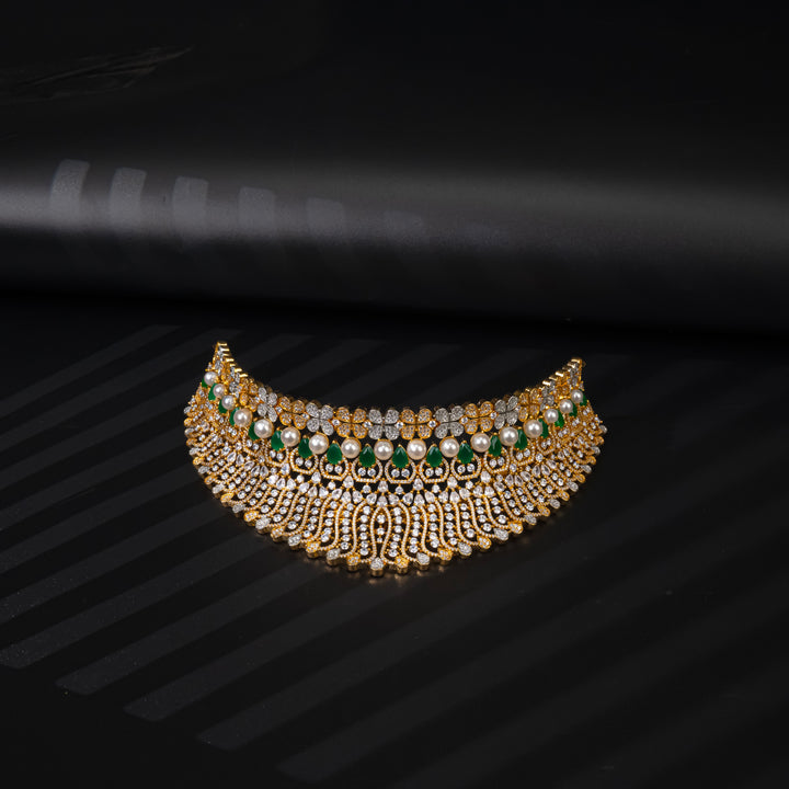 CZ Emerald Choker