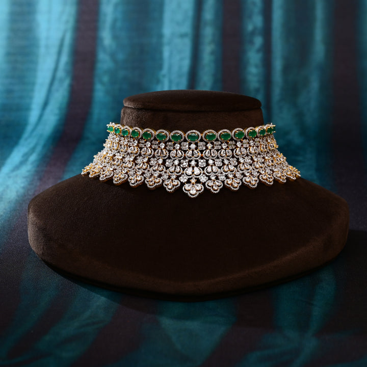 CZ Emerald Choker