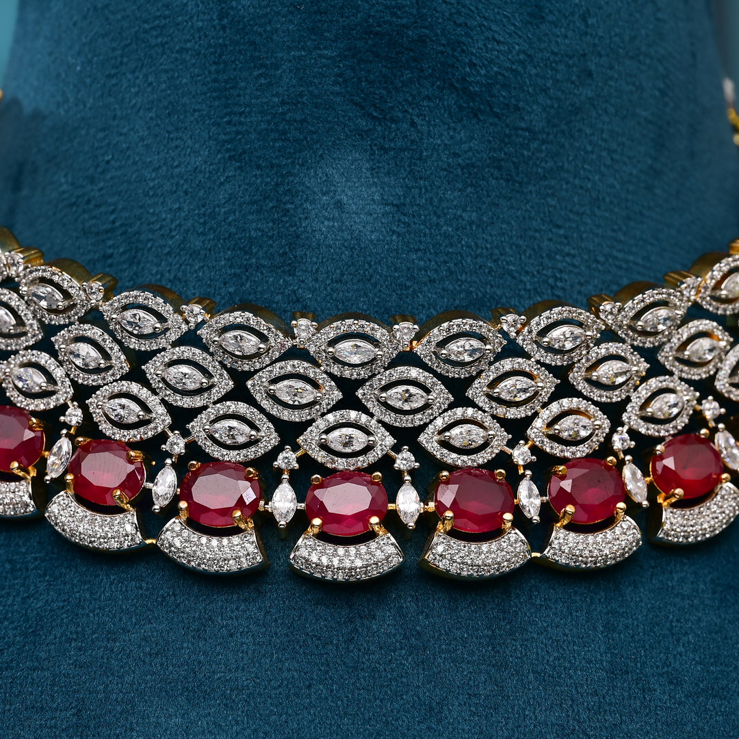 CZ Ruby Choker