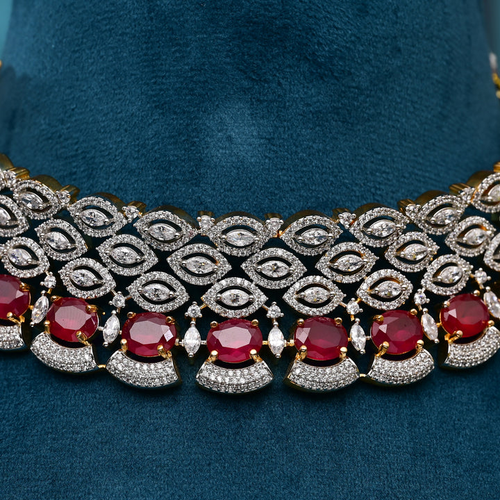 CZ Ruby Choker