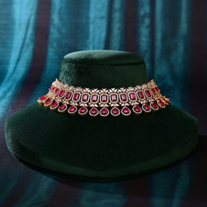 CZ Ruby Choker