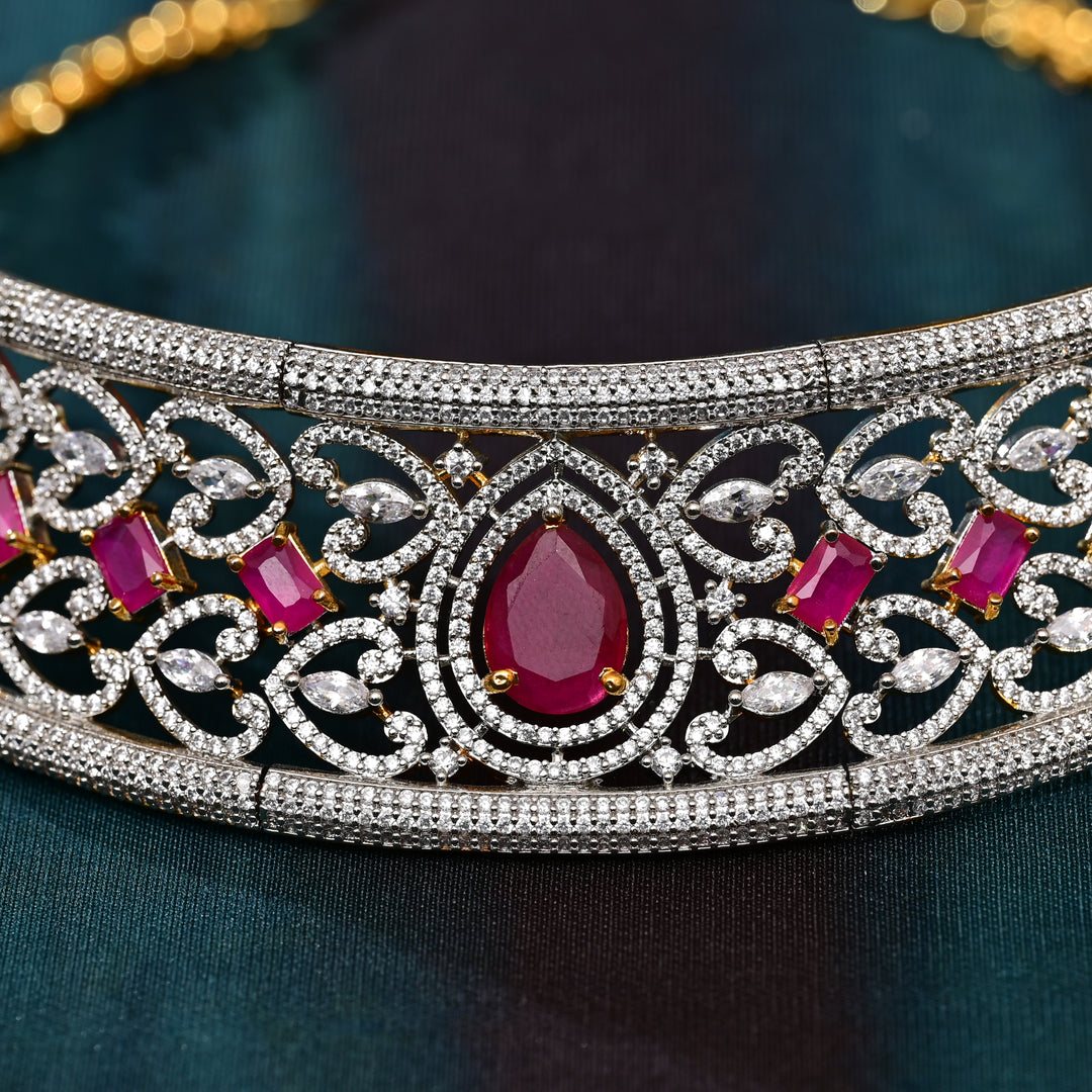 CZ Ruby Choker