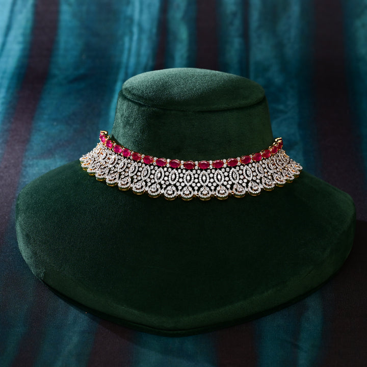 CZ Ruby Choker