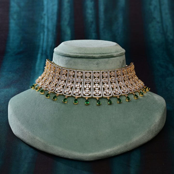 CZ Emerald Choker