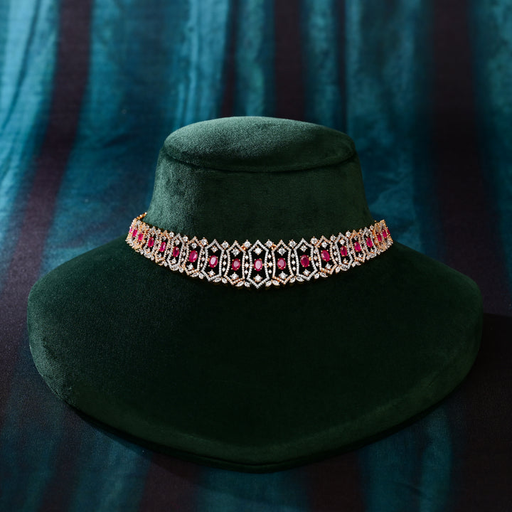 CZ Ruby Choker