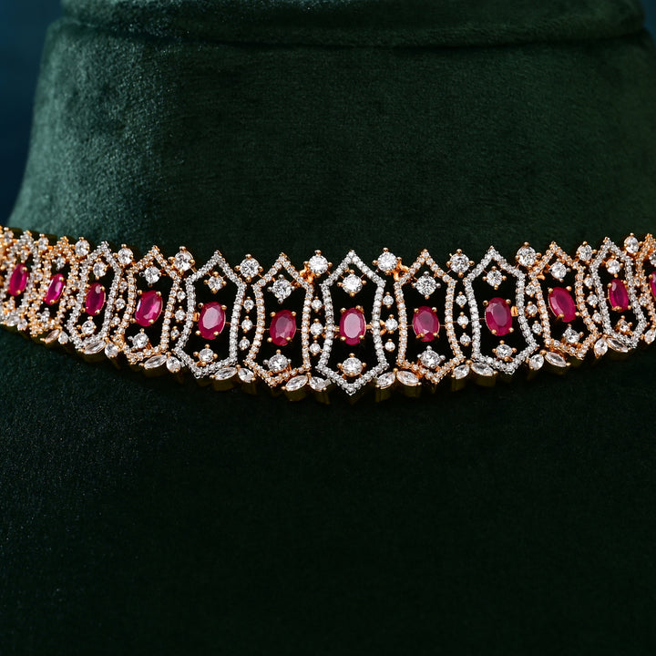 CZ Ruby Choker