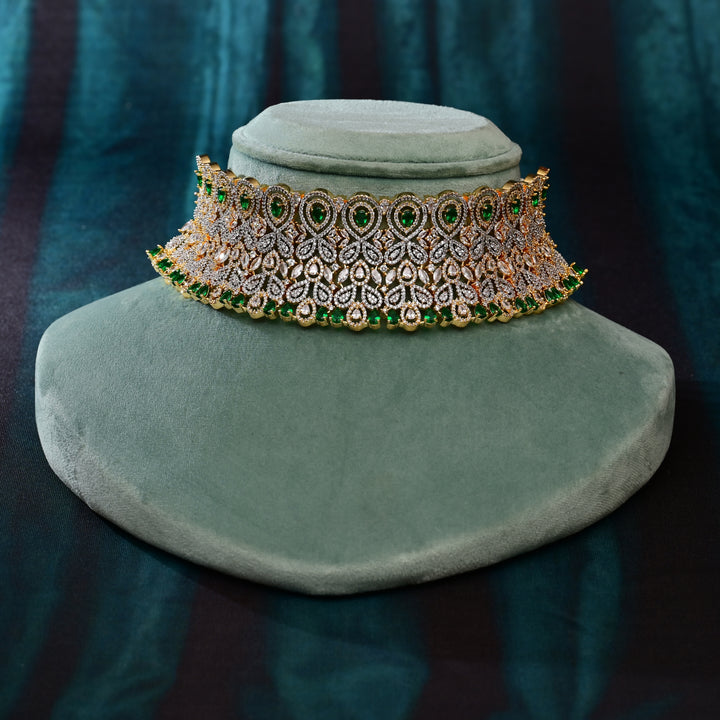 CZ Emerald Choker
