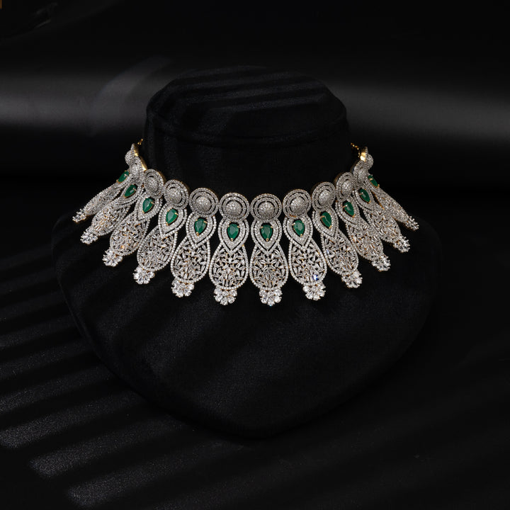 CZ Emerald Choker