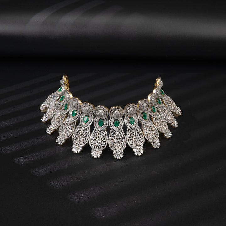 CZ Emerald Choker