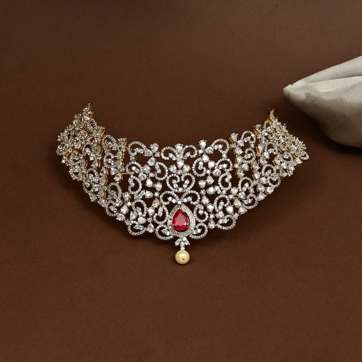 CZ Ruby Choker