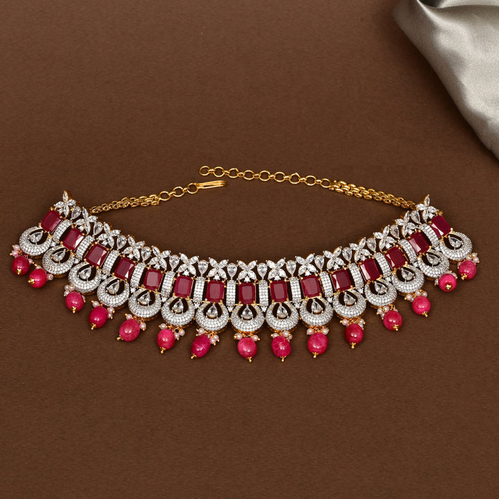CZ Ruby Choker