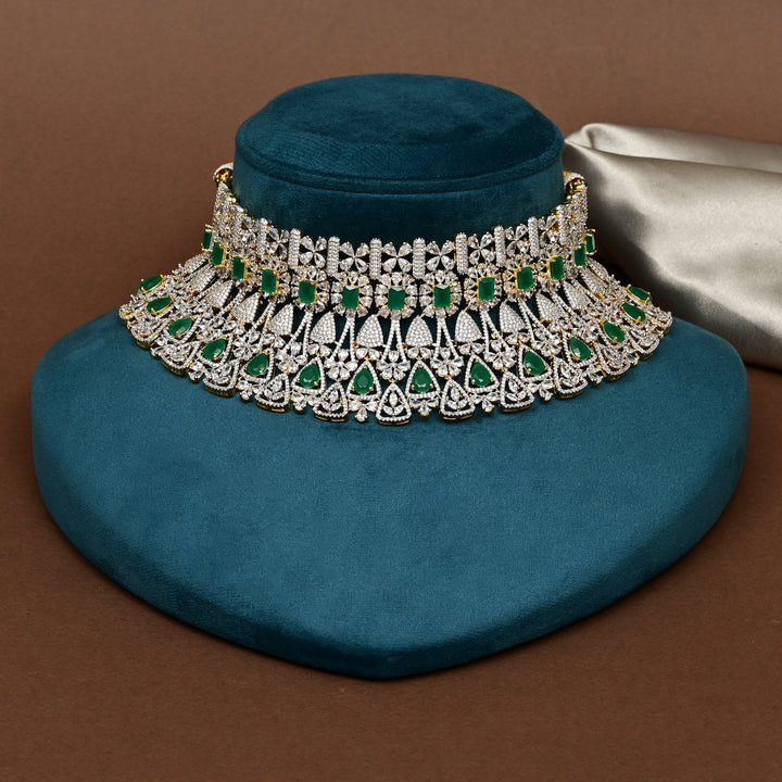 CZ Emerald Choker