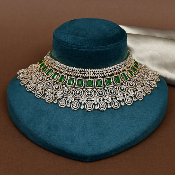 CZ Emerald Choker