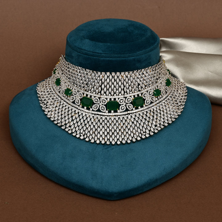 CZ Emerald Choker
