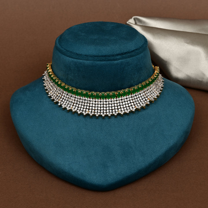 CZ Emerald Choker