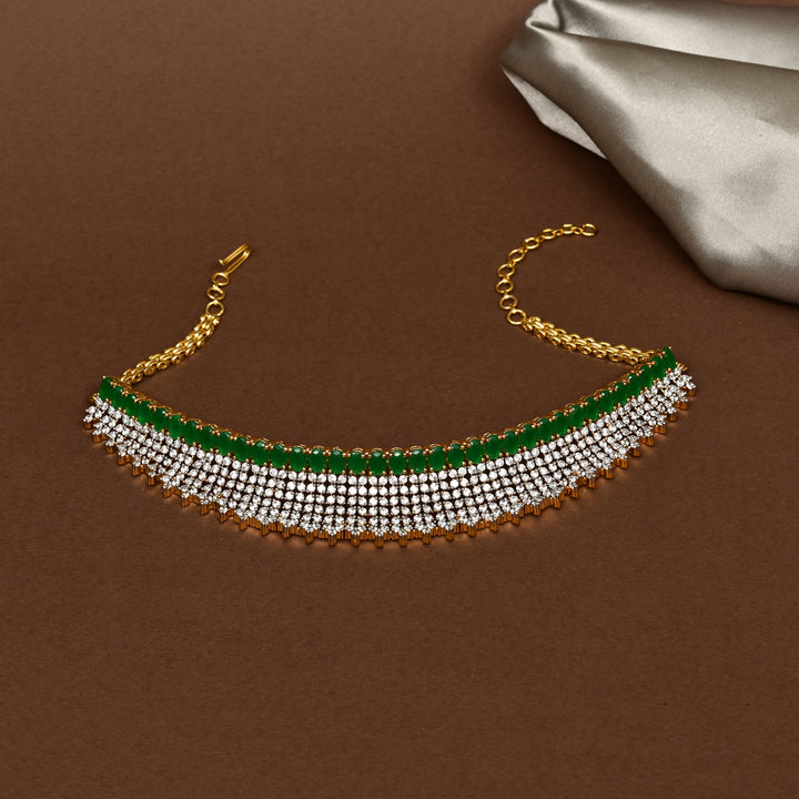 CZ Emerald Choker