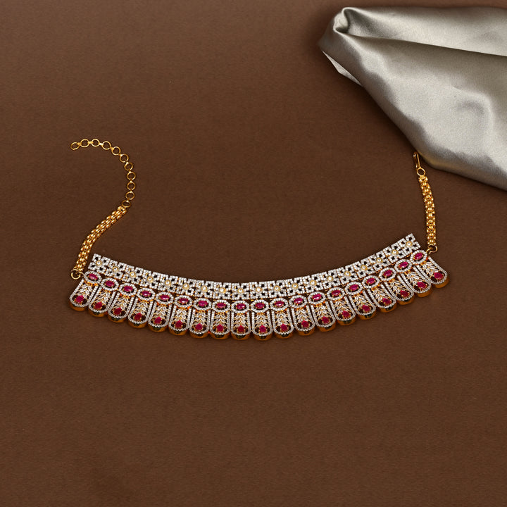 CZ Ruby Choker