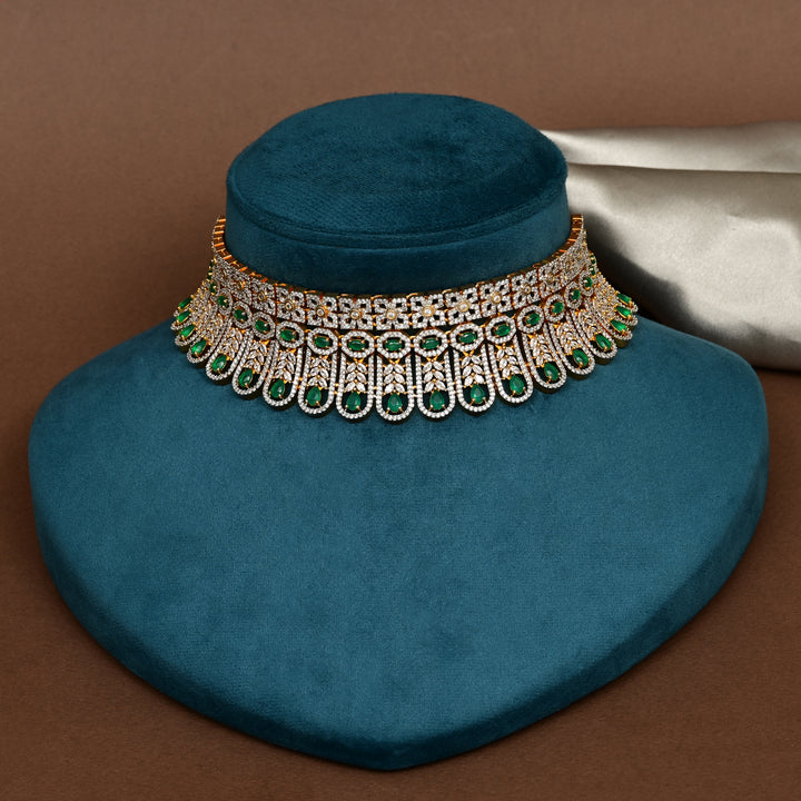 CZ Emerald Choker