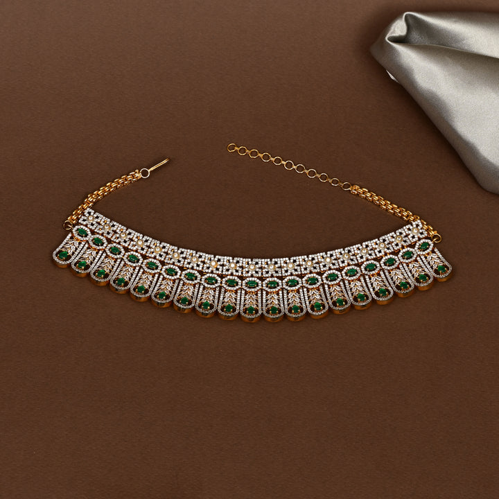 CZ Emerald Choker