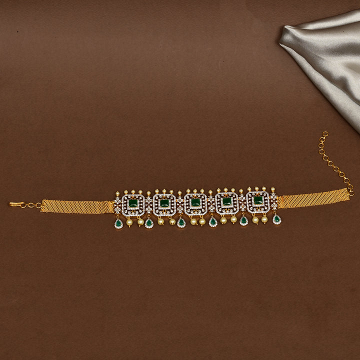 CZ Emerald Choker