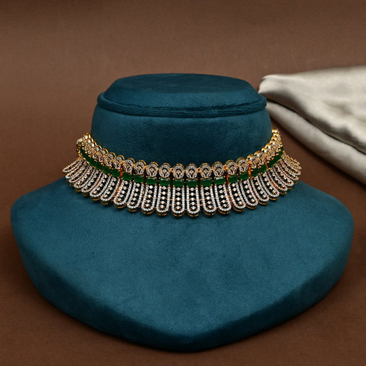 CZ Emerald Cchoker