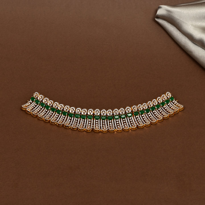 CZ Emerald Cchoker