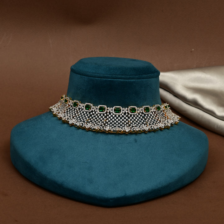 CZ Emerald Choker