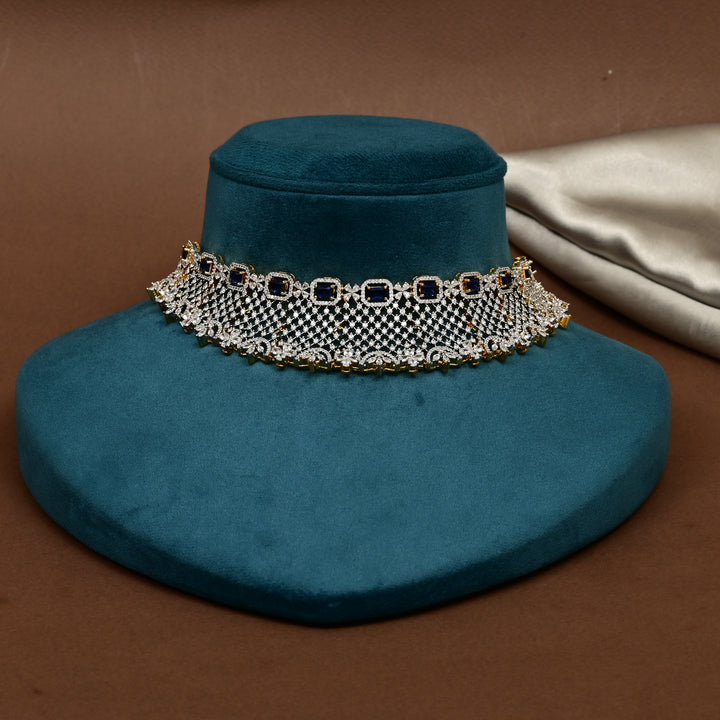 CZ Sapphire Choker
