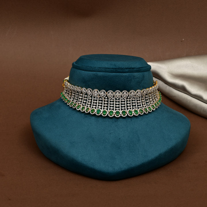 CZ Emerald Choker