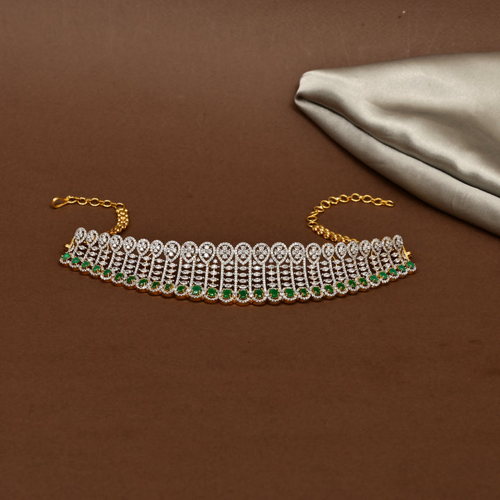 CZ Emerald Choker