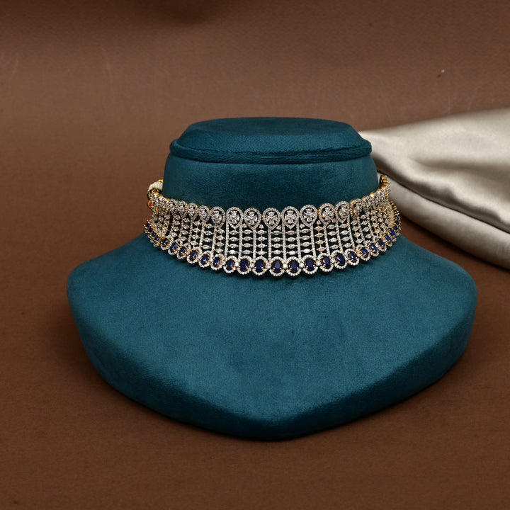 CZ Sapphire Choker