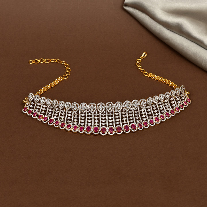 CZ Ruby Choker