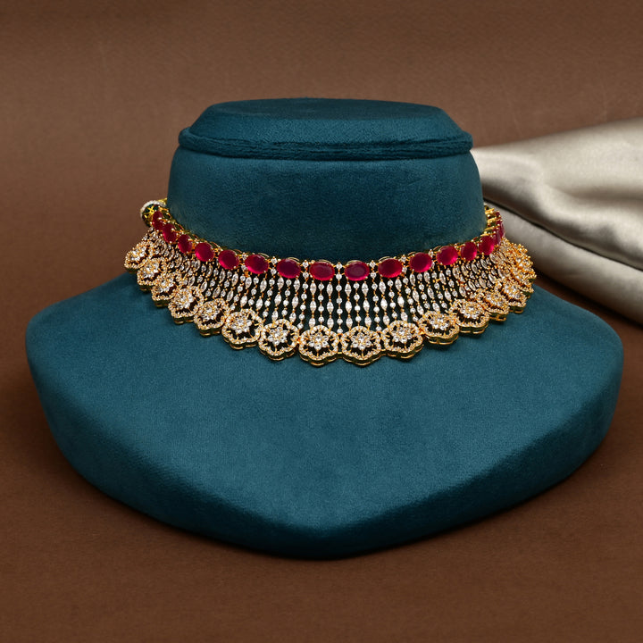 CZ Ruby Choker