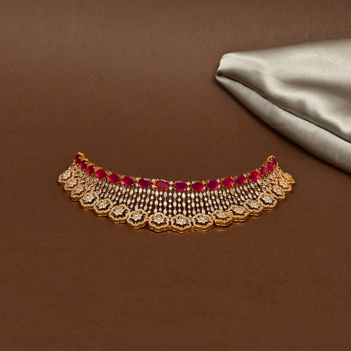 CZ Ruby Choker