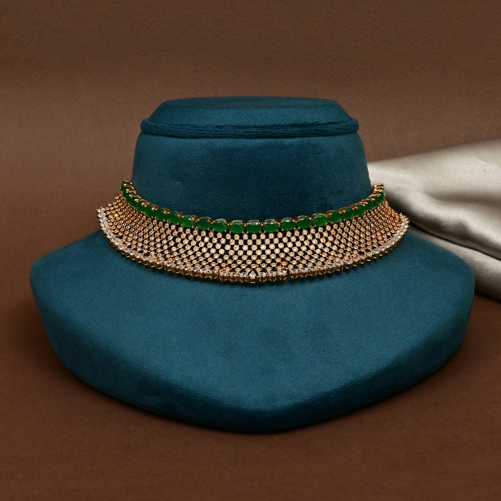 CZ Emerald Choker