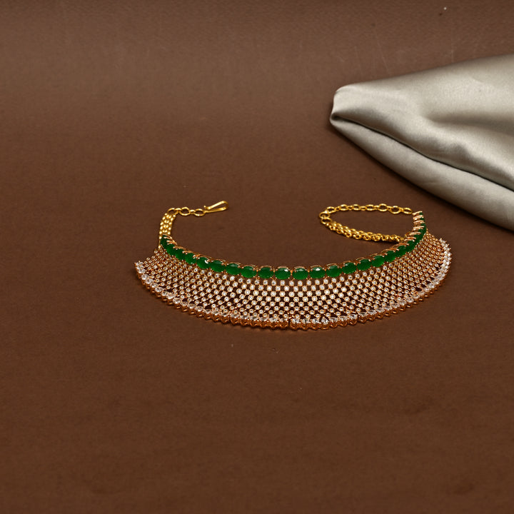 CZ Emerald Choker